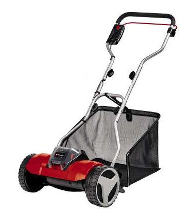 EAN 4006825641639 - Einhell GE-HM 18/38 Cortacésped manual Batería Negro, Gris, Rojo imagen 1