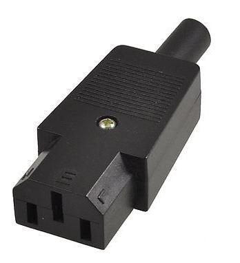 Microconnect C13plug Adaptador De Enchufe Eléctrico C13 Negro