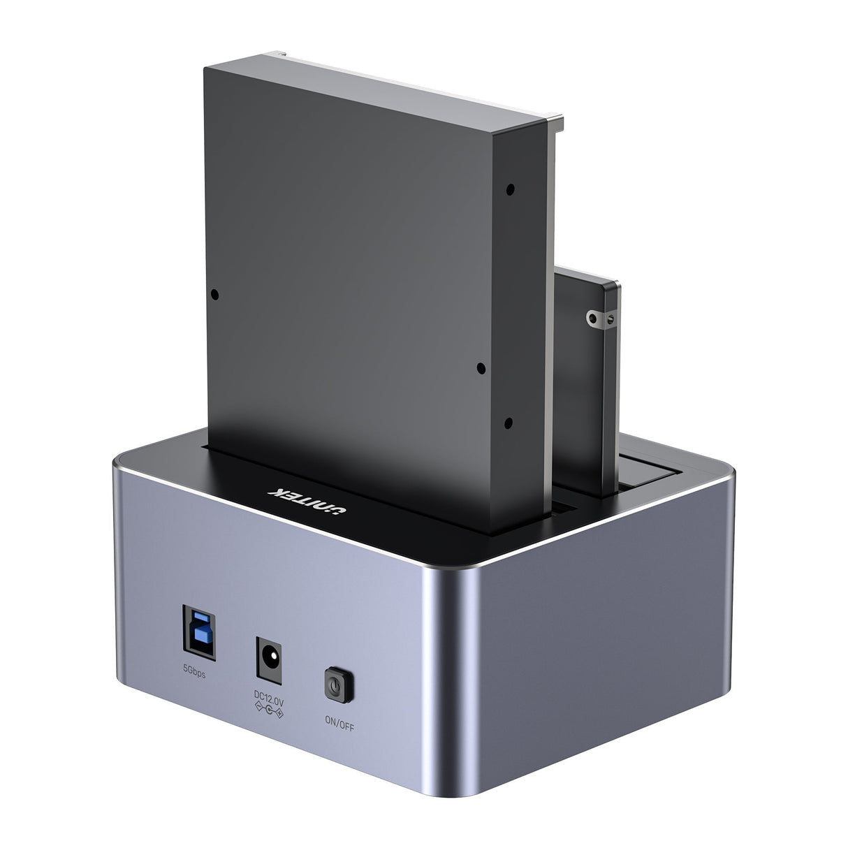 EAN 4894160051271 - UNITEK Y-3026GY01-EU base de conexión para disco duro USB 3.2 Gen 1 (3.1 Gen 1) Type-B Gris imagen 4