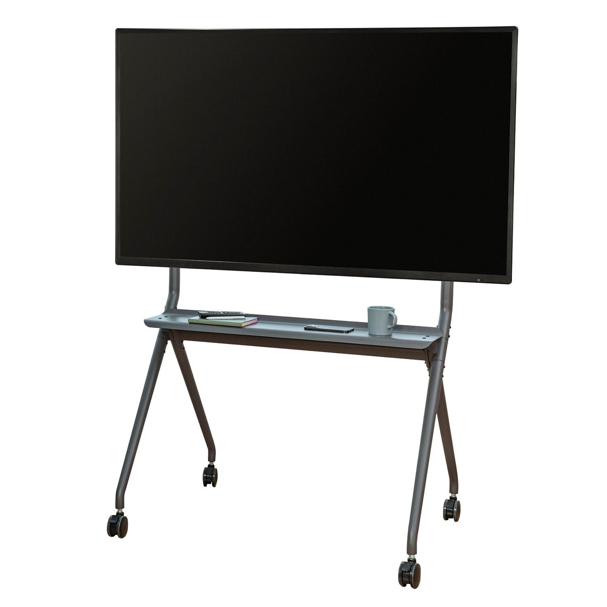 EAN 0662919114973 - V7 TVCART4 soporte para TV 2,18 m (86") Acero inoxidable imagen 8