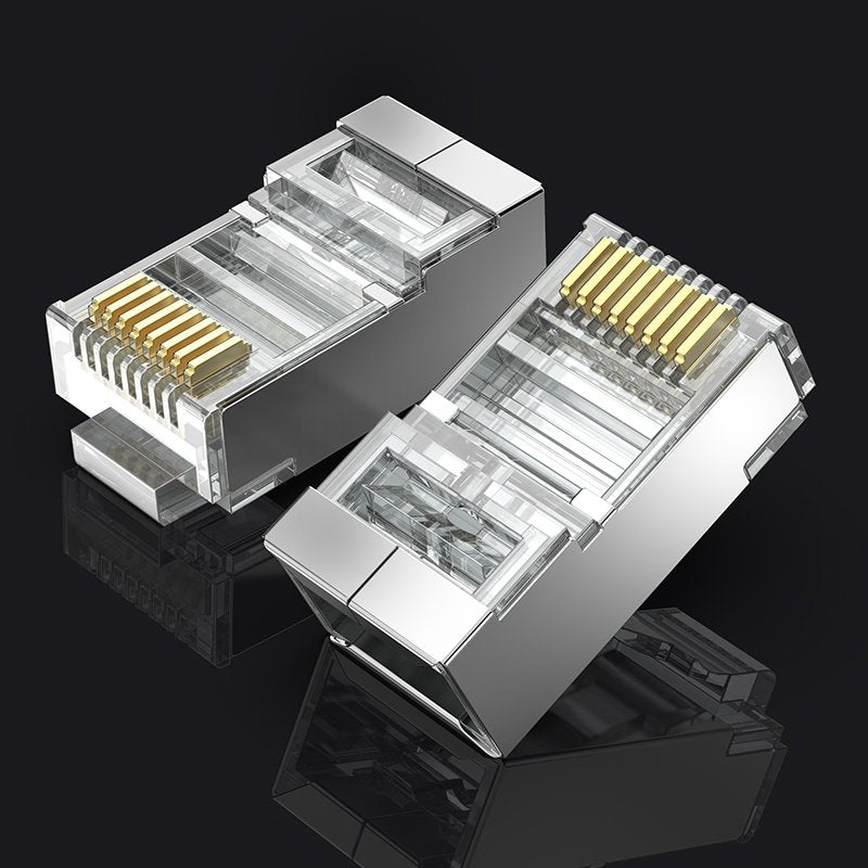 EAN 6922794744172 - Vention IDCR0-100 conector RJ-45 Plata, Transparente imagen 3