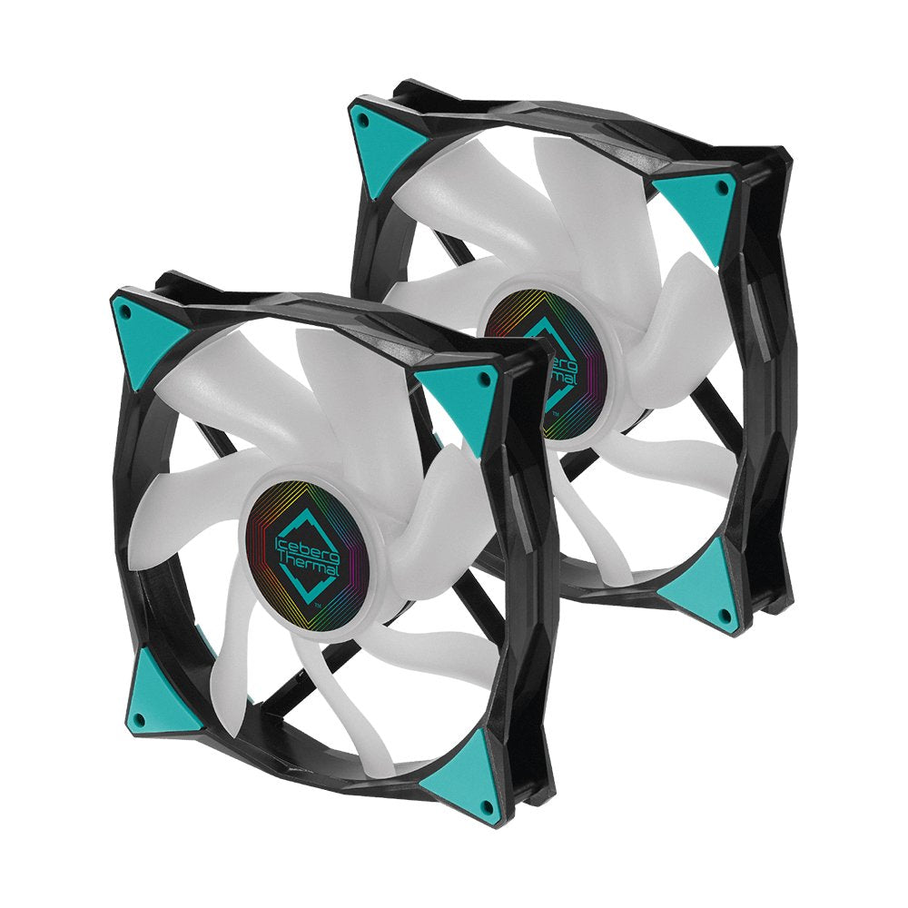 Ventilador Iceberg Thermal Icegale Argb - 140mm Argb Negro (2er Pack)