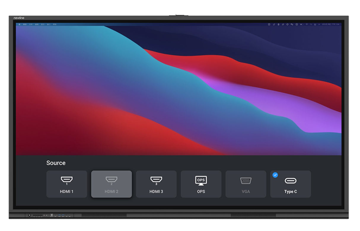 Newline Tt-7523c Monitor Para Videoconferencias (75") Led 3840 X 2160 Pixeles 4k Ultra Hd