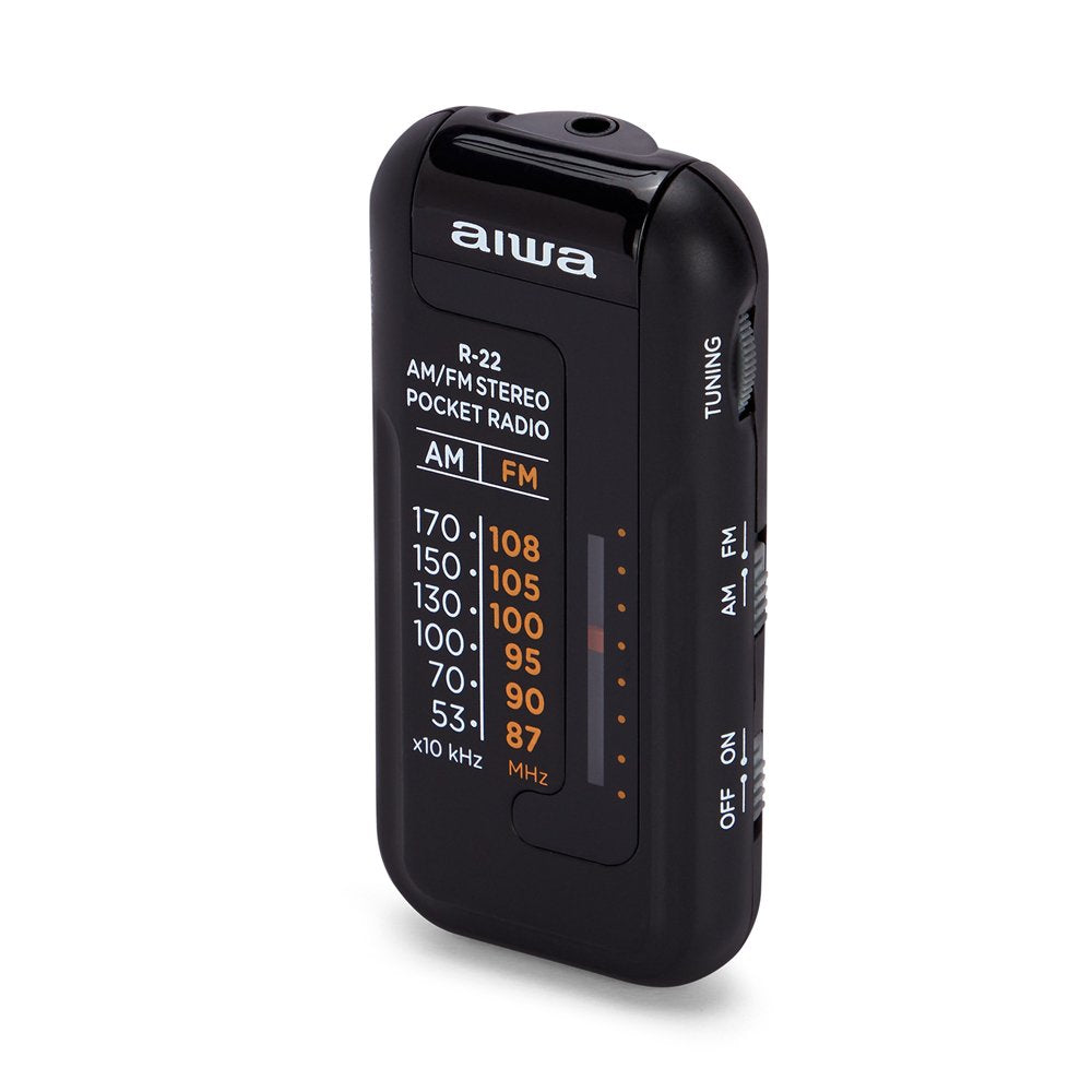 Radio Portátil Aiwa R-22bk Negra