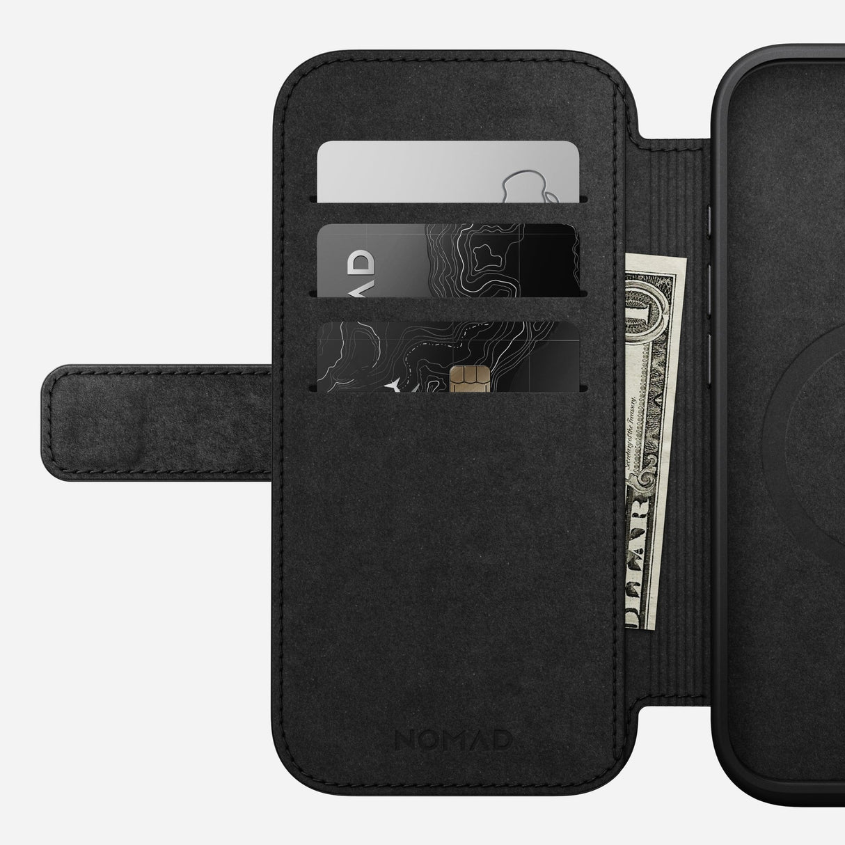 Nomad Modern Leather Folio Iphone 16 Pro Brown