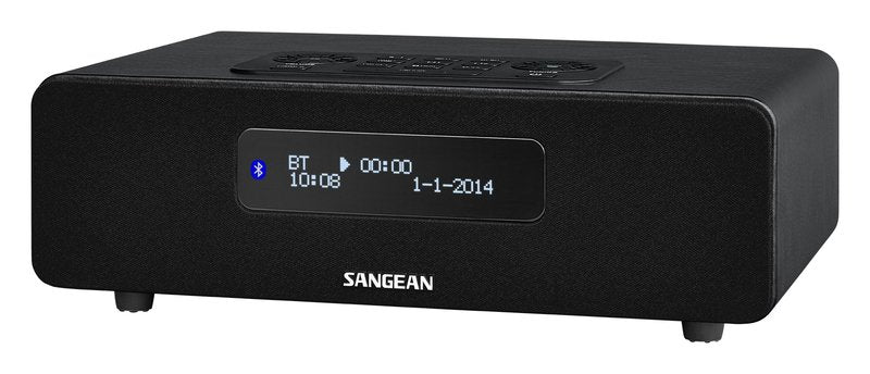 Radio Sangean Ddr-36 Bt Black Con Sintonización Digital De Sobremesa