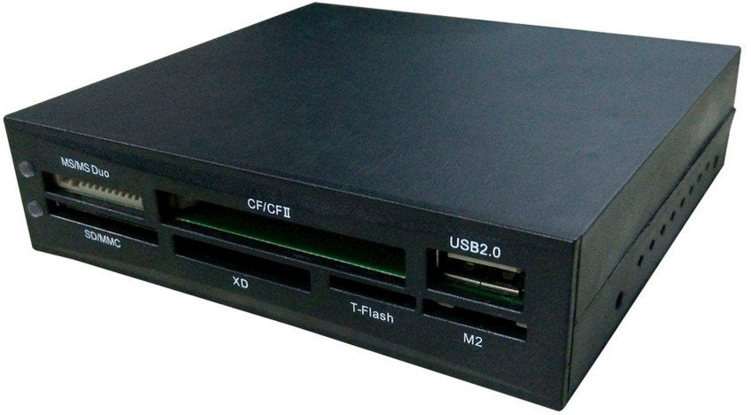 EAN 8437013799539 - CoolBox CR-404 lector de tarjeta USB 2.0 Interno Negro imagen 1