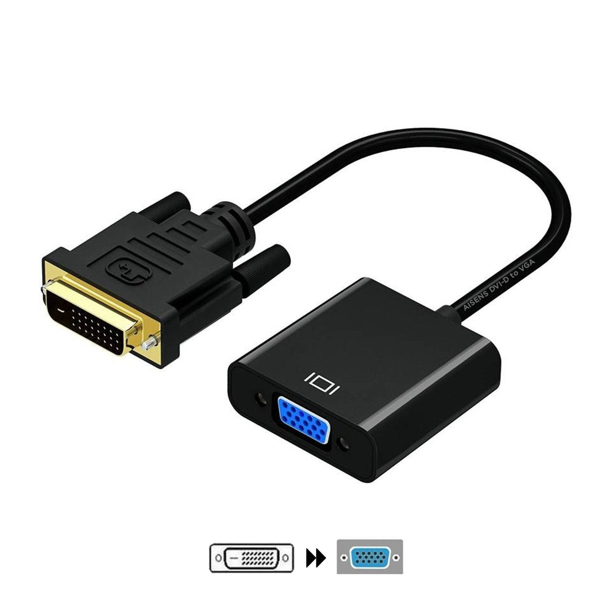 EAN 8436574703597 - AISENS A147-0352 adaptador de cable de vídeo 0,1 m VGA (D-Sub) imagen 1