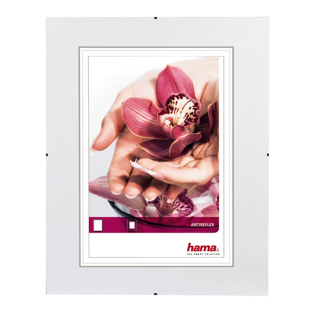EAN 4007249631022 - Hama Clip-Fix Expositor de pie retroiluminado Transparente imagen 1