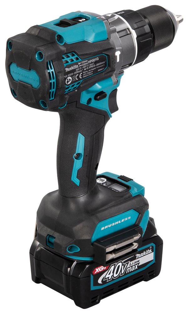 Taladro De Impacto Inalámbrico Makita Hp001gd201 Xgt, 40 Voltios