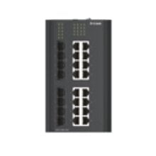 16 Ports Gigabit Industrial Managed Switch + 4 Ports 10g Sfp+ + 4 Ports Sfp Ports