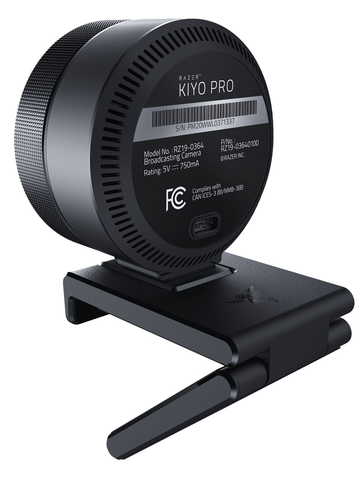 EAN 8886419377146 - Razer Kiyo Pro cámara web 2,1 MP 1920 x 1080 Pixeles USB Negro imagen 7