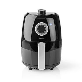 EAN 5412810324477 - Nedis KAAF120FBK freidora Sencillo 2,4 L Independiente 1000 W Freidora de aire caliente Aluminio, Negro imagen 1