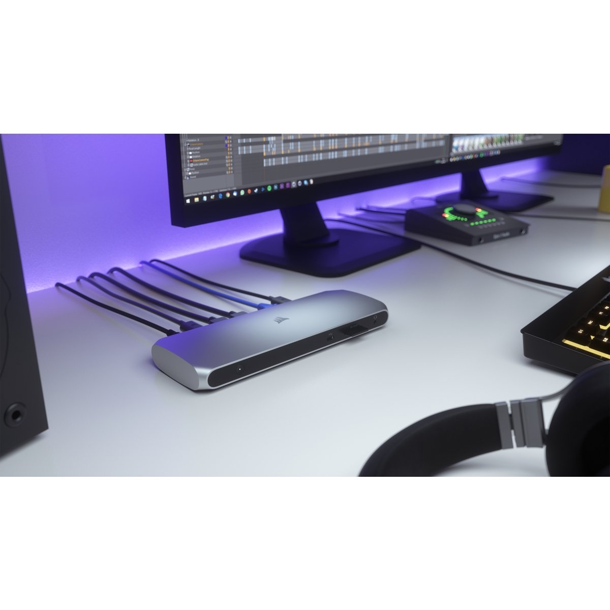 Corsair Tbt100 Thunderbolt 3 Dock, Dockingstation