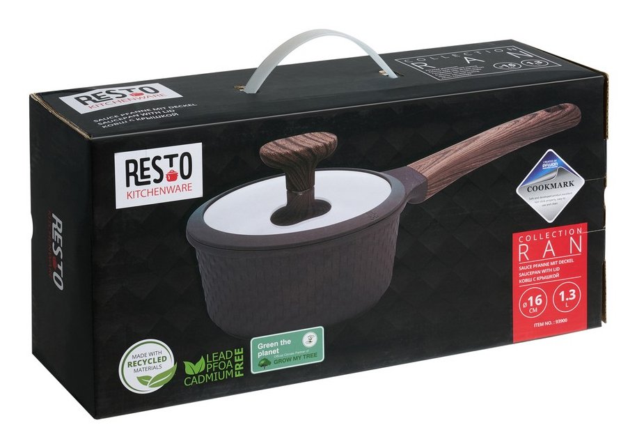 EAN 4260709013947 - Resto Kitchenware 93900 cacerola 1,3 L Alrededor Negro imagen 17