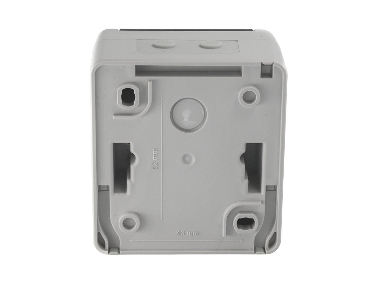 Equip Aufputzdose 2-Port Keymone Ungeschirmt Outdoor Gris