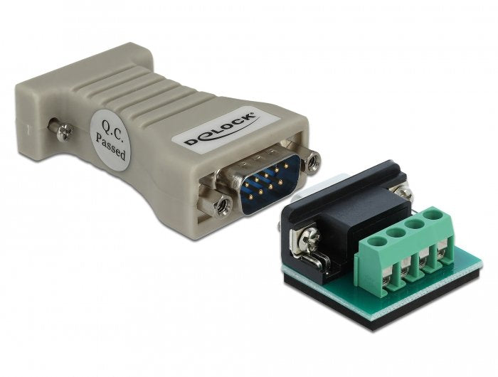 EAN 4043619641406 - DeLOCK 64140 cambiador de género para cable RS-485 DB9 Beige imagen 1