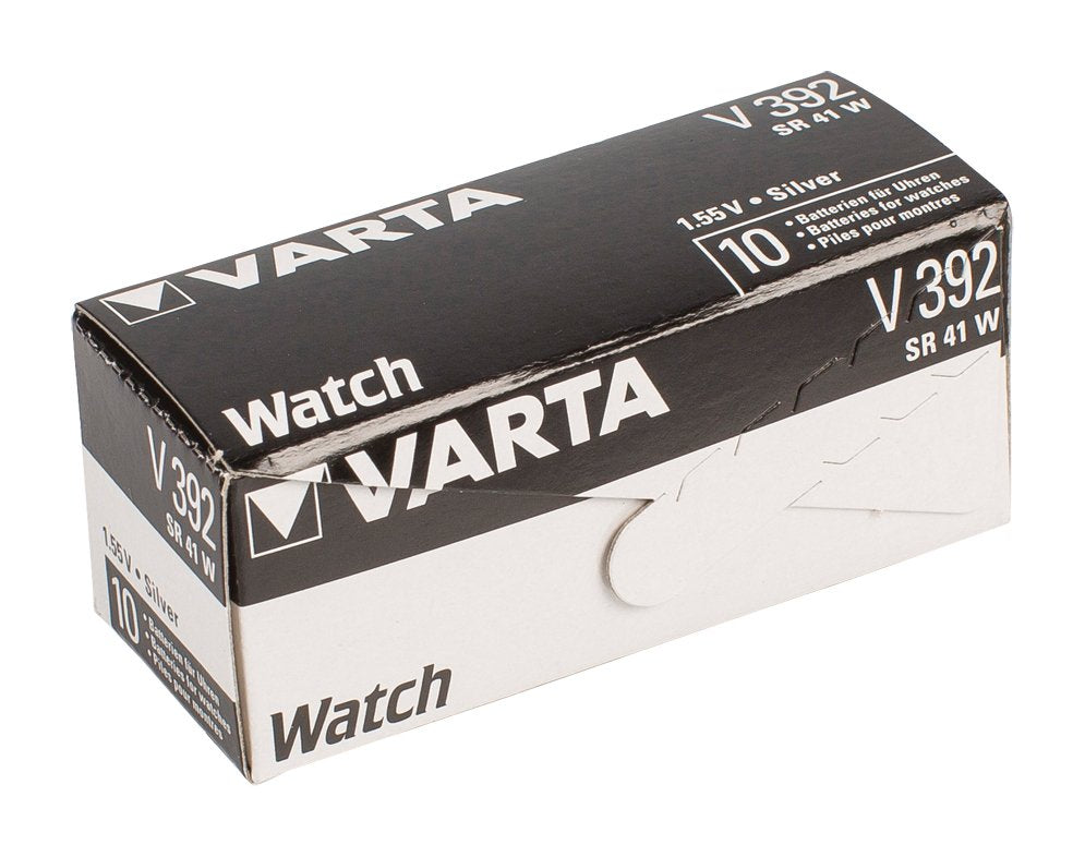 Varta Pila Boton V392 Sr41 De Un Solo Uso 38mah Plata *1 Pieza