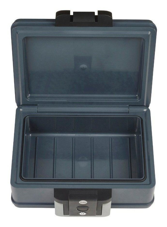 Caja De Seguridad Yale Yfwc/154/Kb1 Pequeña 4 L Plástico Gris