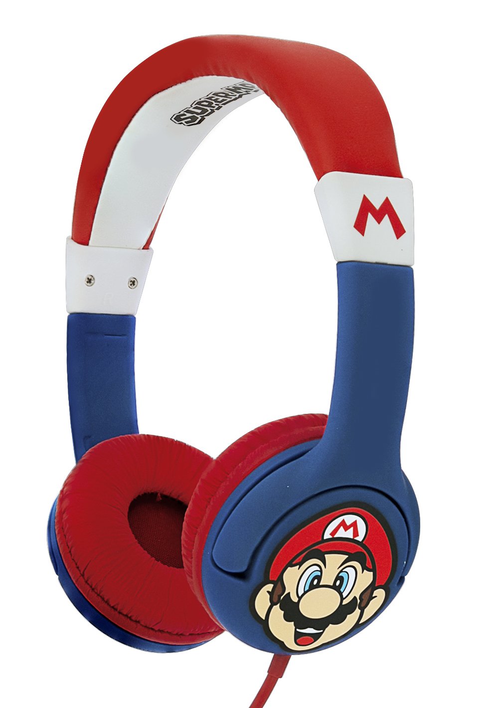Auriculares Infantiles Otl Super Mario/ Jack 3.5/ Azules