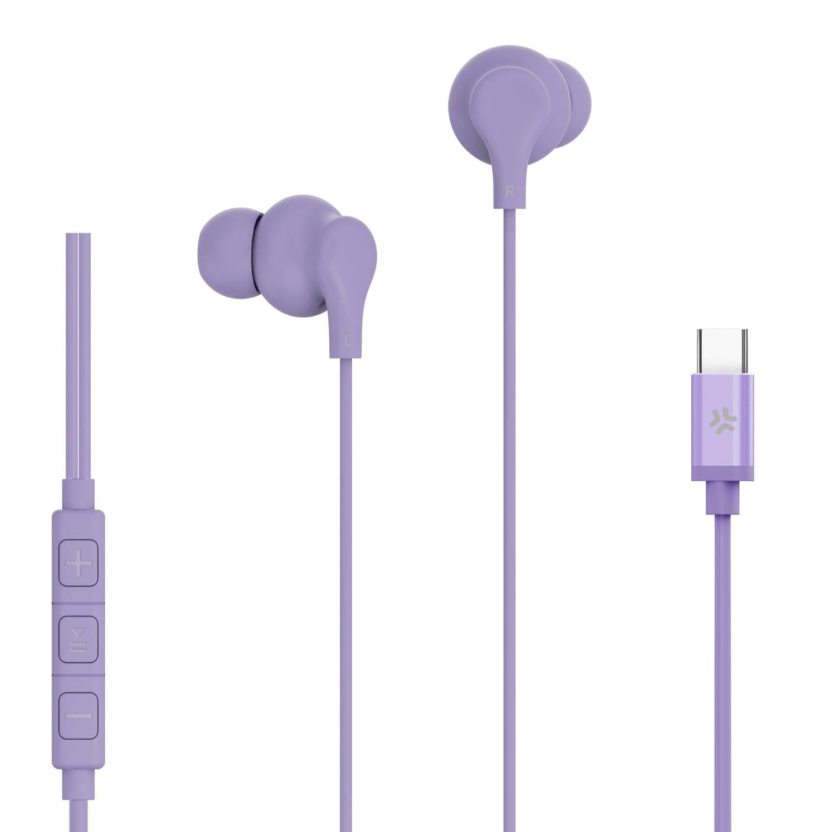 EAN 8021735218654 - Celly UP1600TYPECVL auricular y casco Auriculares Alámbrico Dentro de oído Llamadas/Música USB Tipo C Vio imagen 1