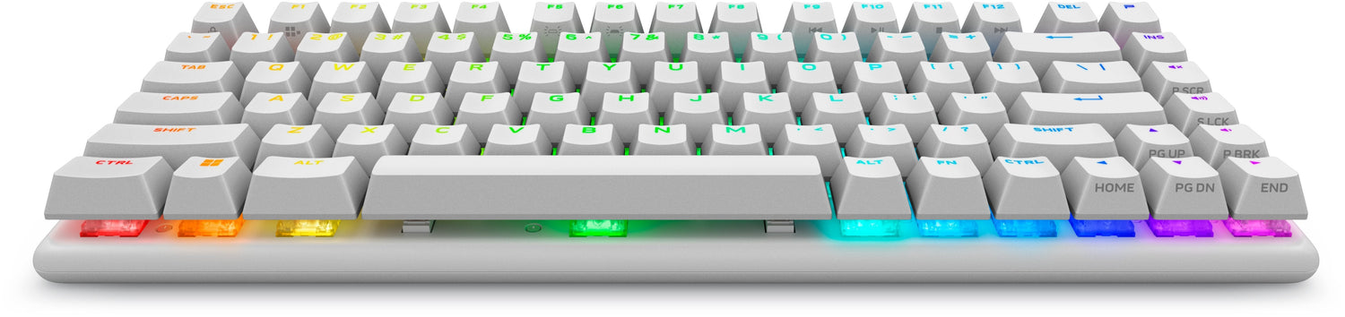 Teclado Ingles Alienware Pro Wireless Gaming Usb + Rf Wireless + Bluetooth Blanco