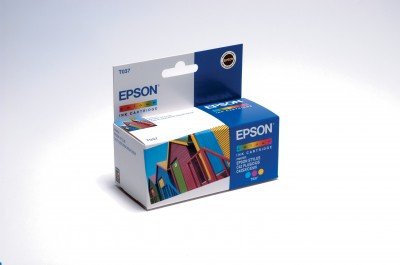 Cartucho Original Epson T037040 Tricolor - C13t037040 Ml-25pag-150