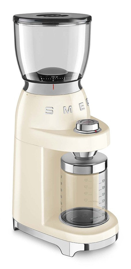 EAN 8017709317973 - Smeg CGF11CREU molinillo de café 150 W Crema de color, Transparente imagen 2