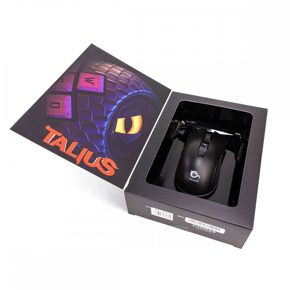 EAN 8436550234824 - TALIUS Lancer ratón Juego Ambidextro USB tipo A Óptico 6400 DPI imagen 5
