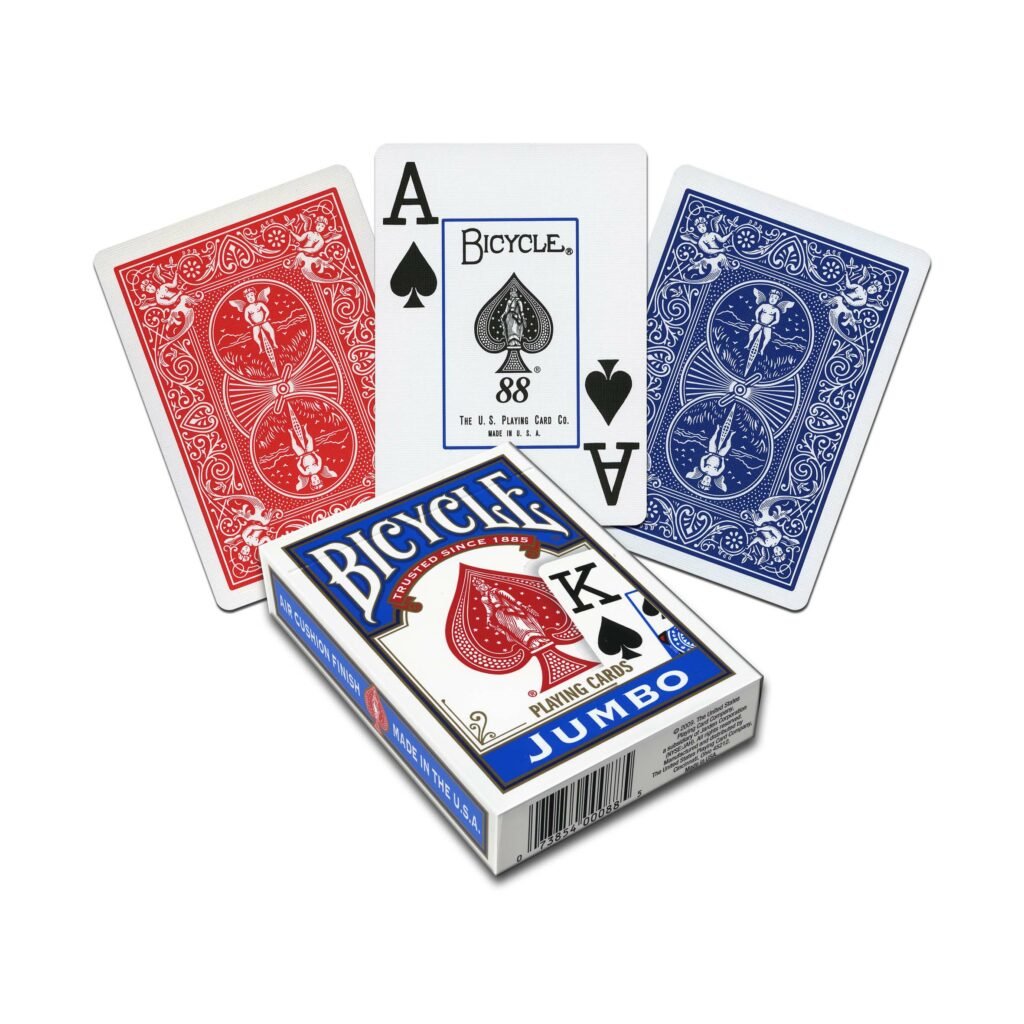 EAN 0073854600887 - Bicycle Jumbo Rider Back juego de cartas 56 pieza(s) imagen 6