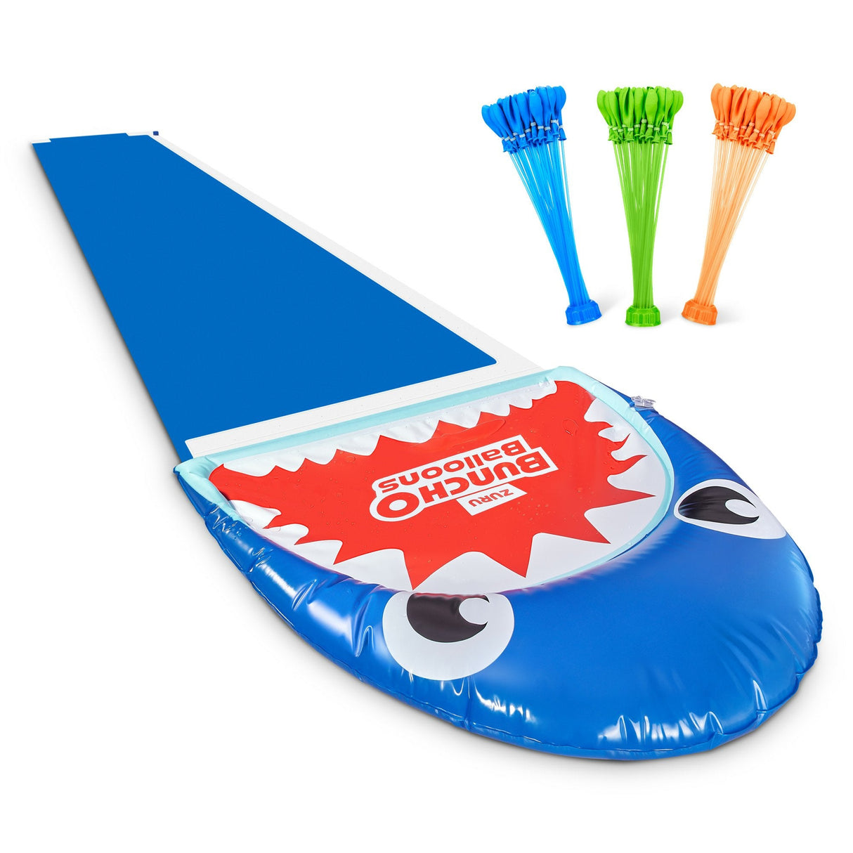 Zuru Bunch O Balloons - Tobogán Acuático De Tiburón Con 100 Globos De Agua, Juguete Acuático 56584