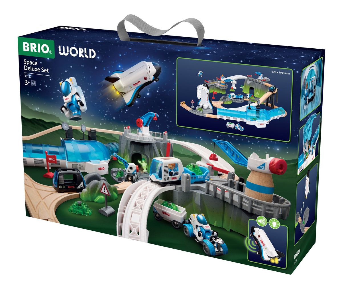 Ravensburger World - Space Deluxe Train Set 63615700