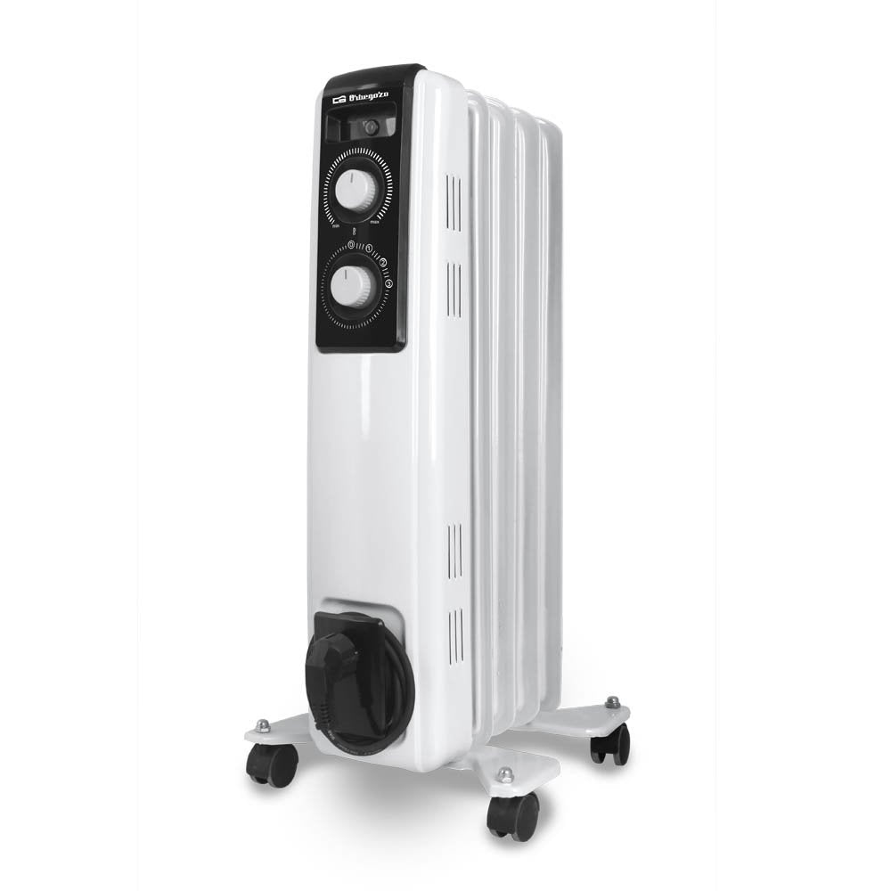 EAN 8436044536991 - Orbegozo RF-1000 calefactor eléctrico Interior Negro, Blanco 1000 W Radiador de aceite eléctrico imagen 1