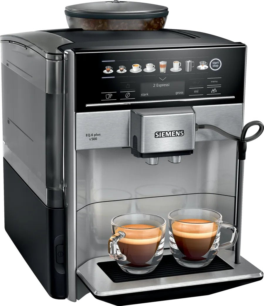 Siemens Eq6 Plus S500 Te655503de Kaffeevollautomat Grau
