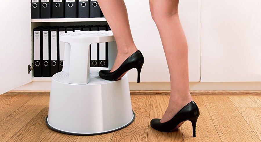 EAN 4003801012162 - Wedo 212 237 taburete Polipropileno (PP) Gris imagen 4