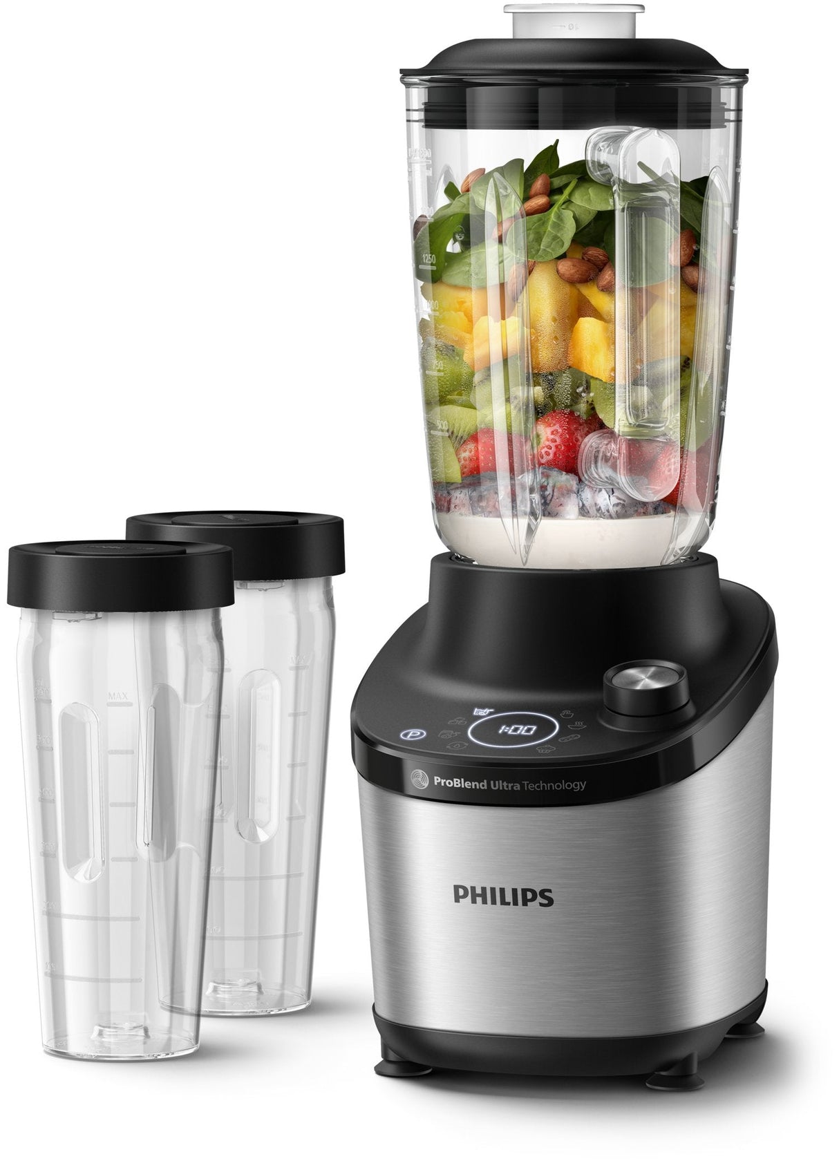 Philips 7000 Series Batidora 1500 Vatios, 2 Litros, Problend Ultra, 2 Vasos(Hr3760/10)