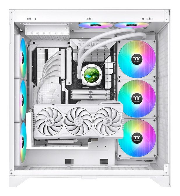 Thermaltake Th420 V2 Ultra Ex Argb Procesador Sistema De Refrigeración Líquida Todo En Uno 14 Cm Blanco 1 Pieza