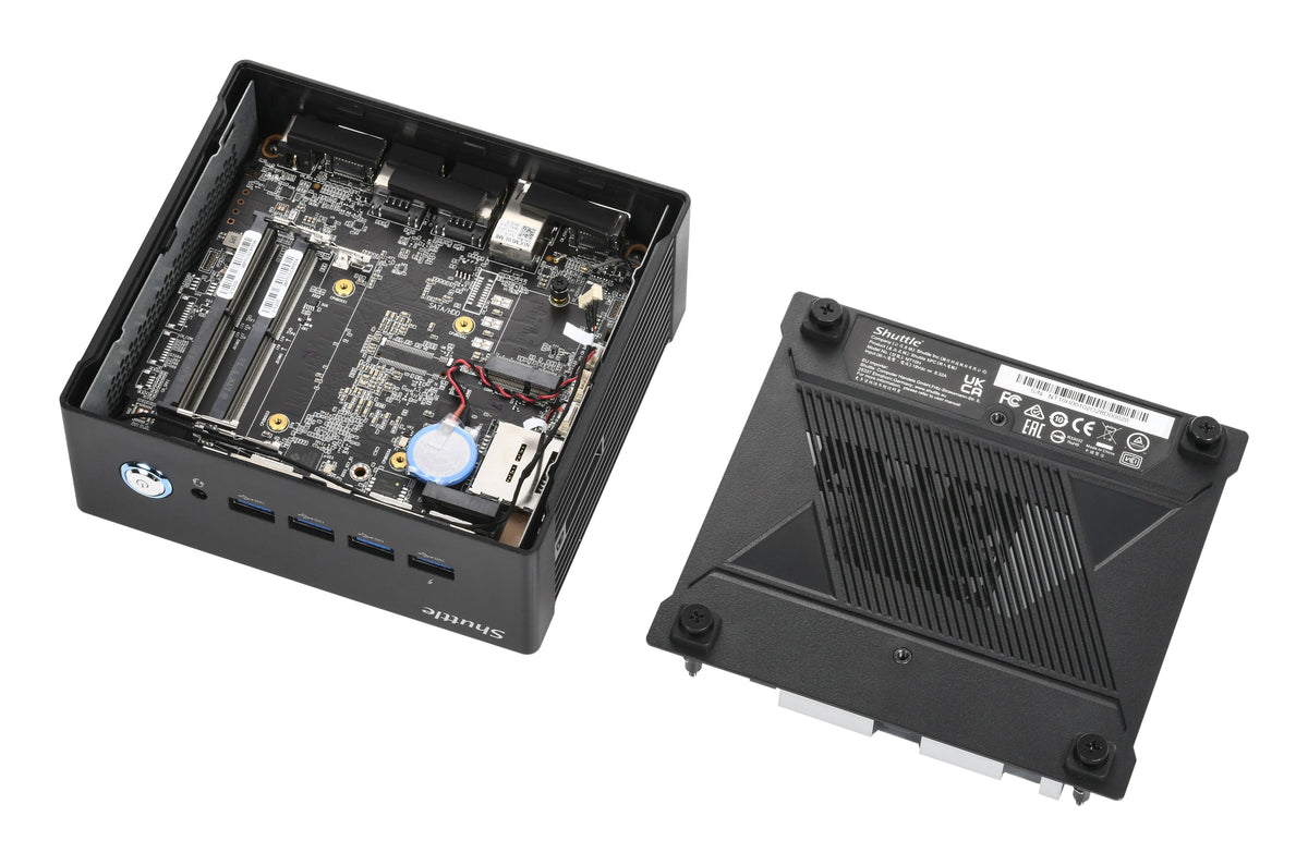 EAN 887993007663 - Shuttle Nano PC NT10H5 PC de tamaño 1L Negro 125H Intel® SoC imagen 6