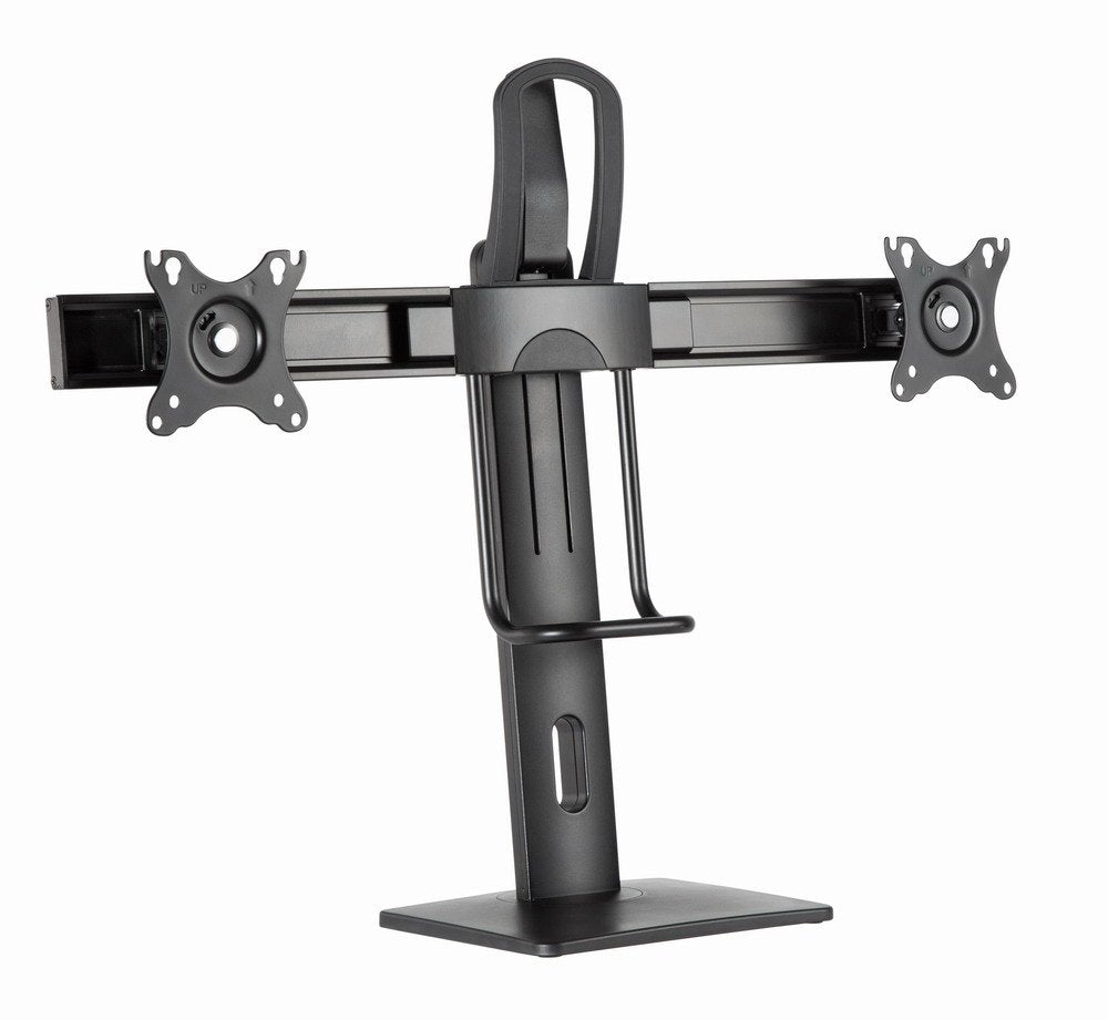 EAN 8716309127639 - Gembird MS-D2-01 soporte para monitor 68,6 cm (27") Escritorio Negro imagen 1