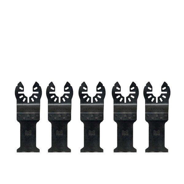 Dewalt Hoja De Sierra Multiherramienta 43 X 30 Mm, 5 Piezas Dt20723-Qz