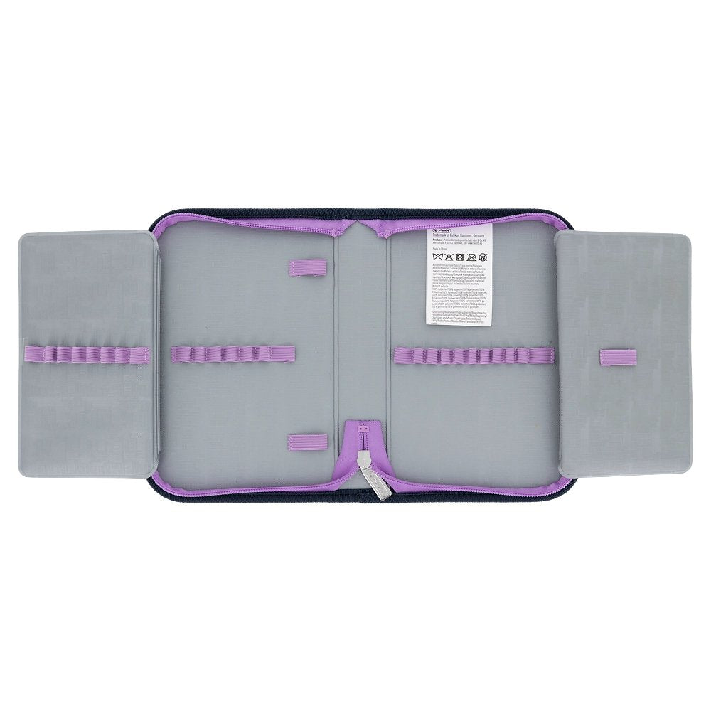 Herlitz Juego De Mochilas Escolares De 4 Piezas, 17 L, Ergonómica Negro