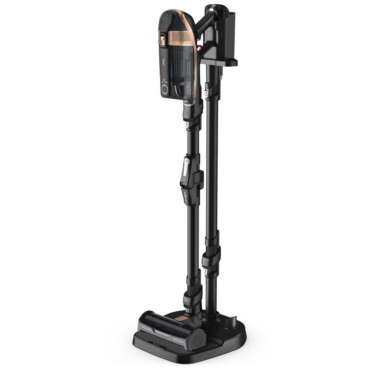 Aspiradora Tefal Ty99f1 X-Force Flex, Mango 2 En 1, Autonomía 80 Min, Negra