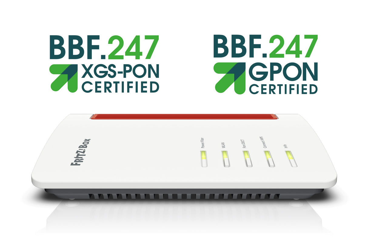 EAN 4023125029592 - Box 5530 Fiber XGS-PON router inalámbrico Gigabit Ethernet Doble banda (2,4 GHz / 5 GHz) Blanco imagen 6