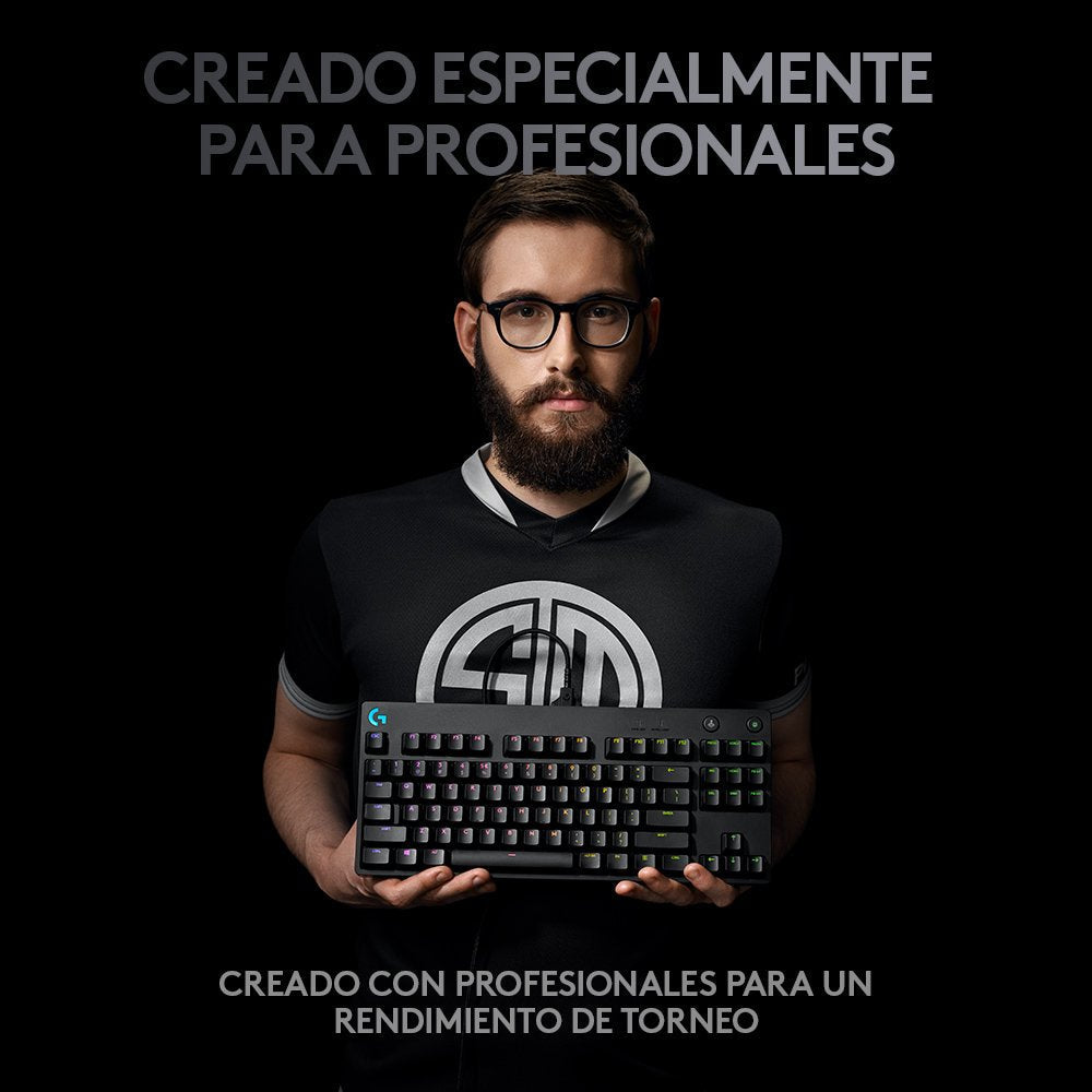 Teclado Español Logitech G Pro Gaming Usb Negro 920-010593