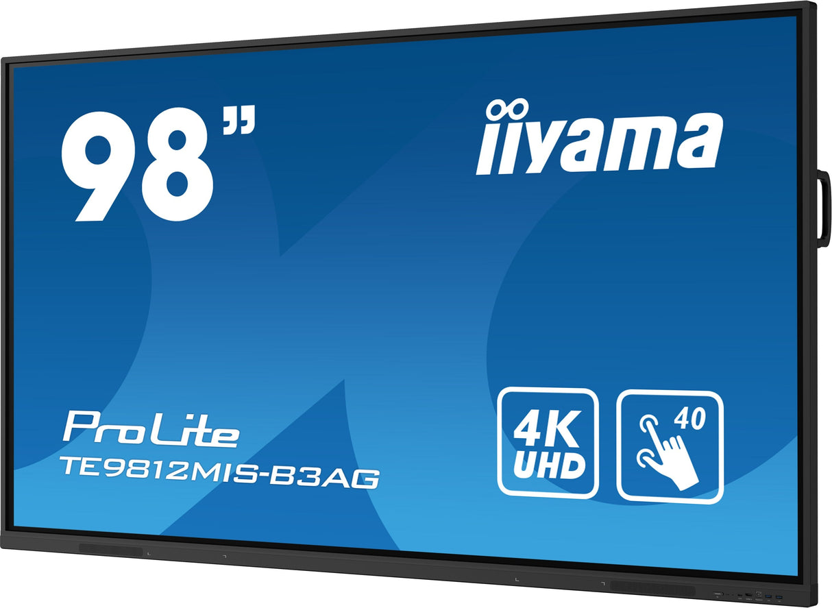 EAN 4948570123728 - iiyama TE9812MIS-B3AG pantalla de señalización Diseño de quiosco 2,49 m (98") LCD Wifi 400 cd / m² 4K Ult imagen 5