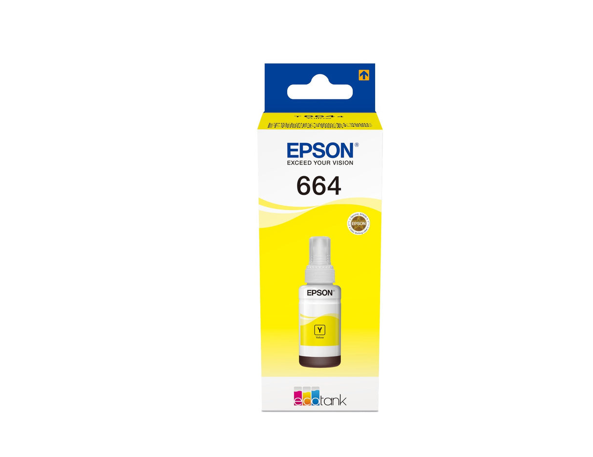 Cartucho Original Epson T6644 Amarillo - C13t664440 Ml-70pag-6500