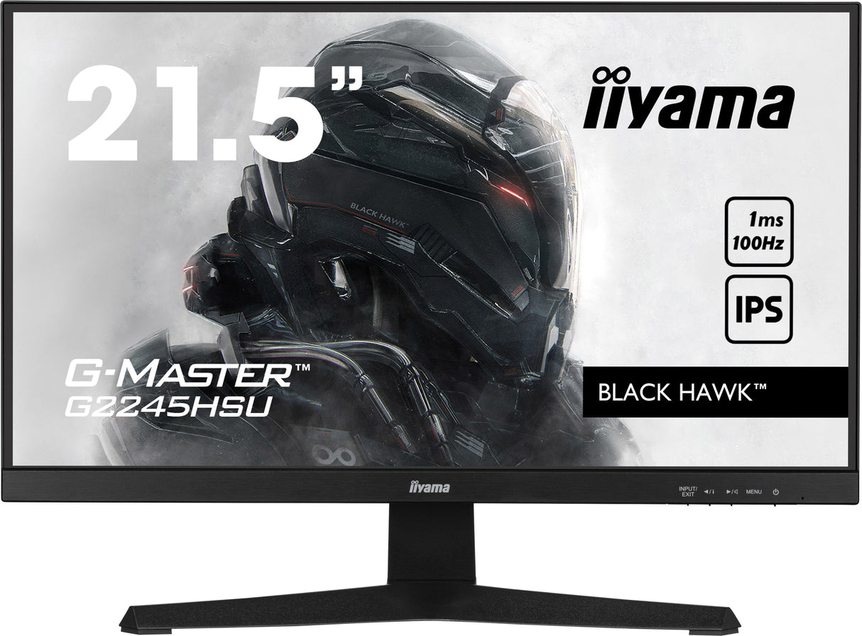 Iiyama 54.5cm 21.5" G2245hsu-B2 16:9 Hdmi+Dp+2xusb Ips