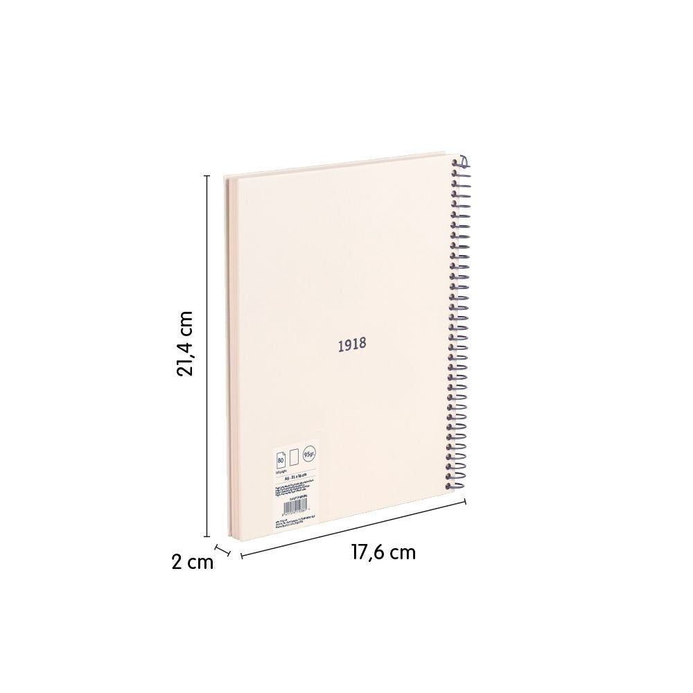 EAN 8411574110378 - Milan 57151E80X4 cuaderno y block A5 80 hojas Colores surtidos imagen 2