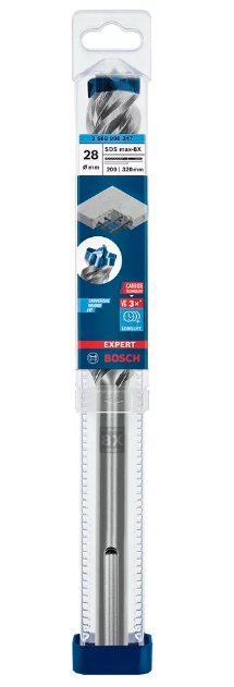 Taladro Percutor Bosch Expert Sds-Max-8x, Ø 28mm (Longitud De Trabajo 200 Mm) 2608900247