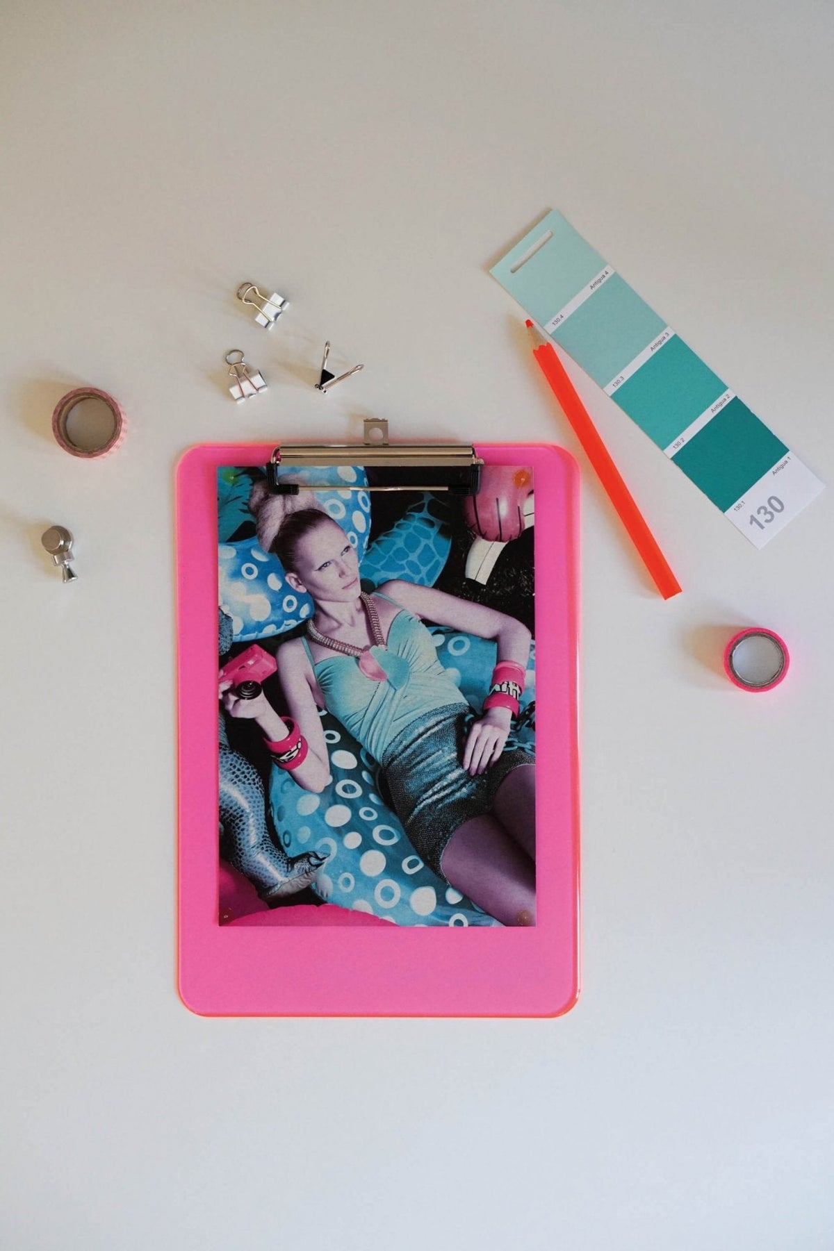 Portapapeles Din A4 Neonpink
